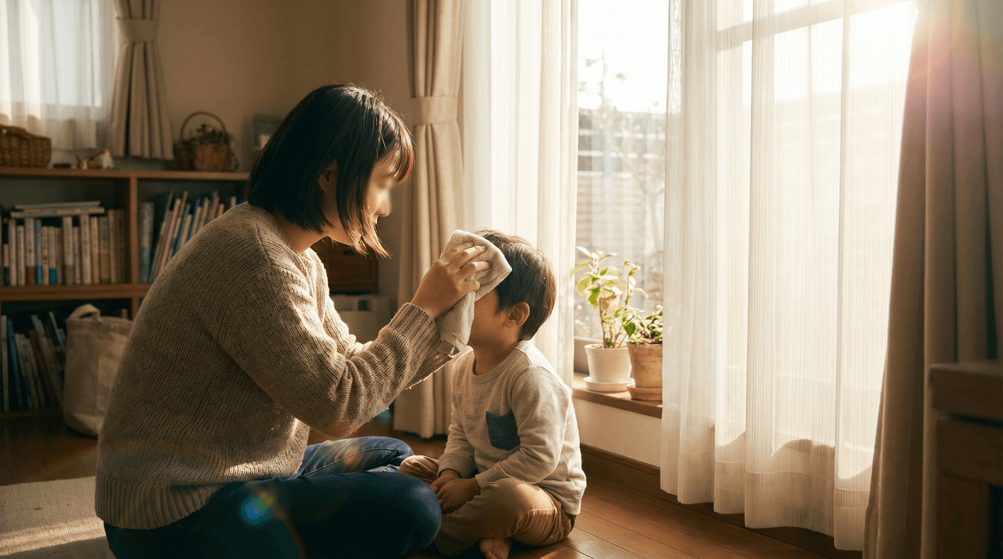 汗の量が多い 、 多汗症？