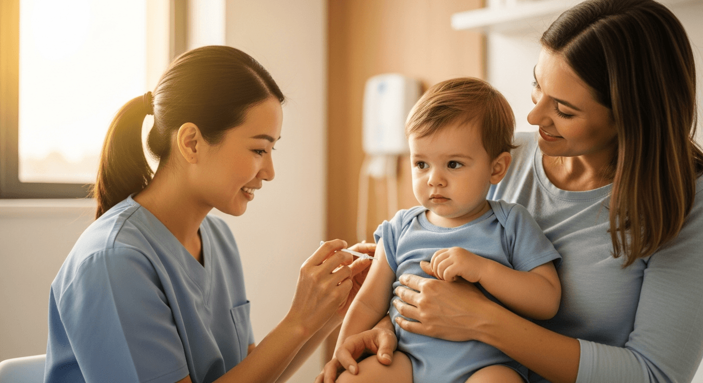 「赤ちゃんにB型肝炎ワクチンを打つ理由」、0歳から始める肝臓がん予防