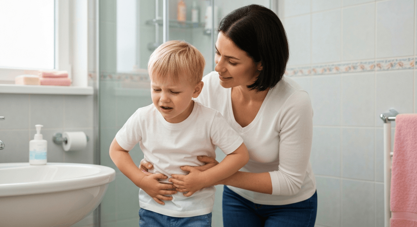 「お腹が痛くてトイレから出られない」、子どもの過敏性腸症候群（IBS）