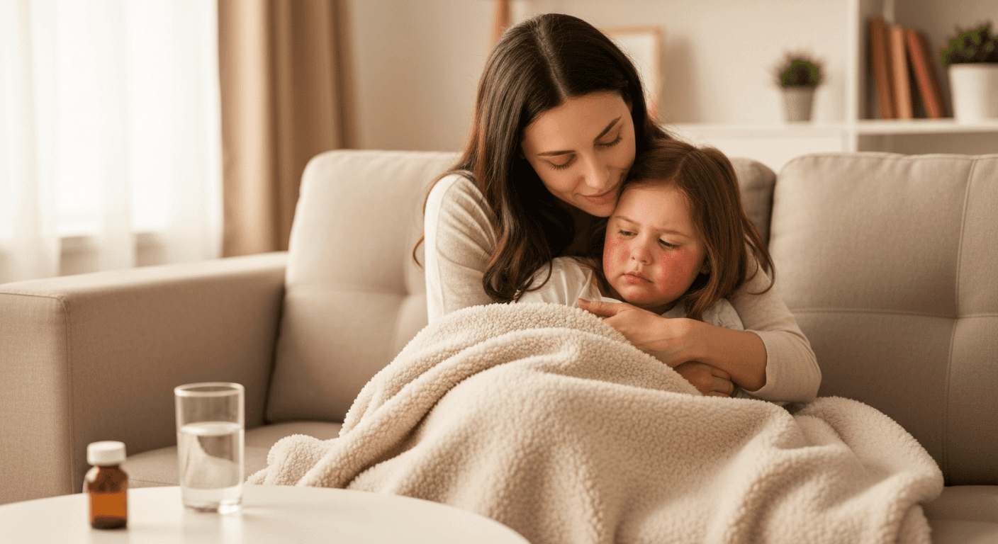 「うちの子インフルかも？」、受診のタイミング、検査の落とし穴、家での過ごし方