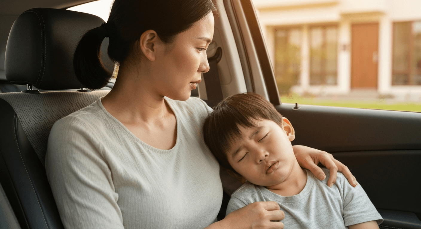 「車に乗ると気持ち悪い……」、子どもの乗り物酔いを徹底解説