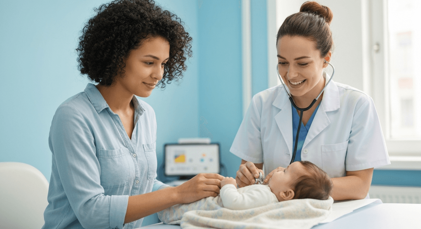 1ヶ月健診FAQ⑧、「赤ちゃんの口の中に白いできもの」「唇が剥けている」