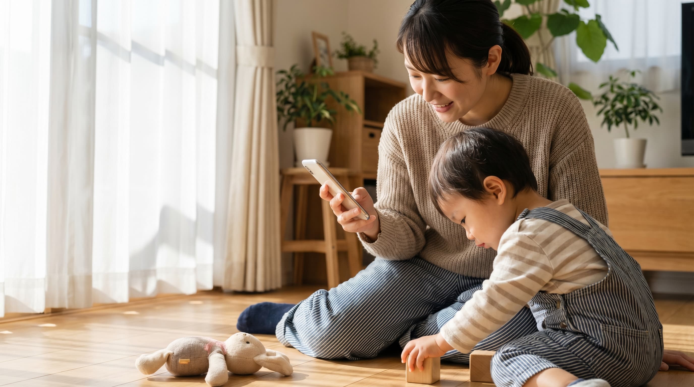 親のスマホ使用と乳幼児の発達、エコチル調査が示した現実