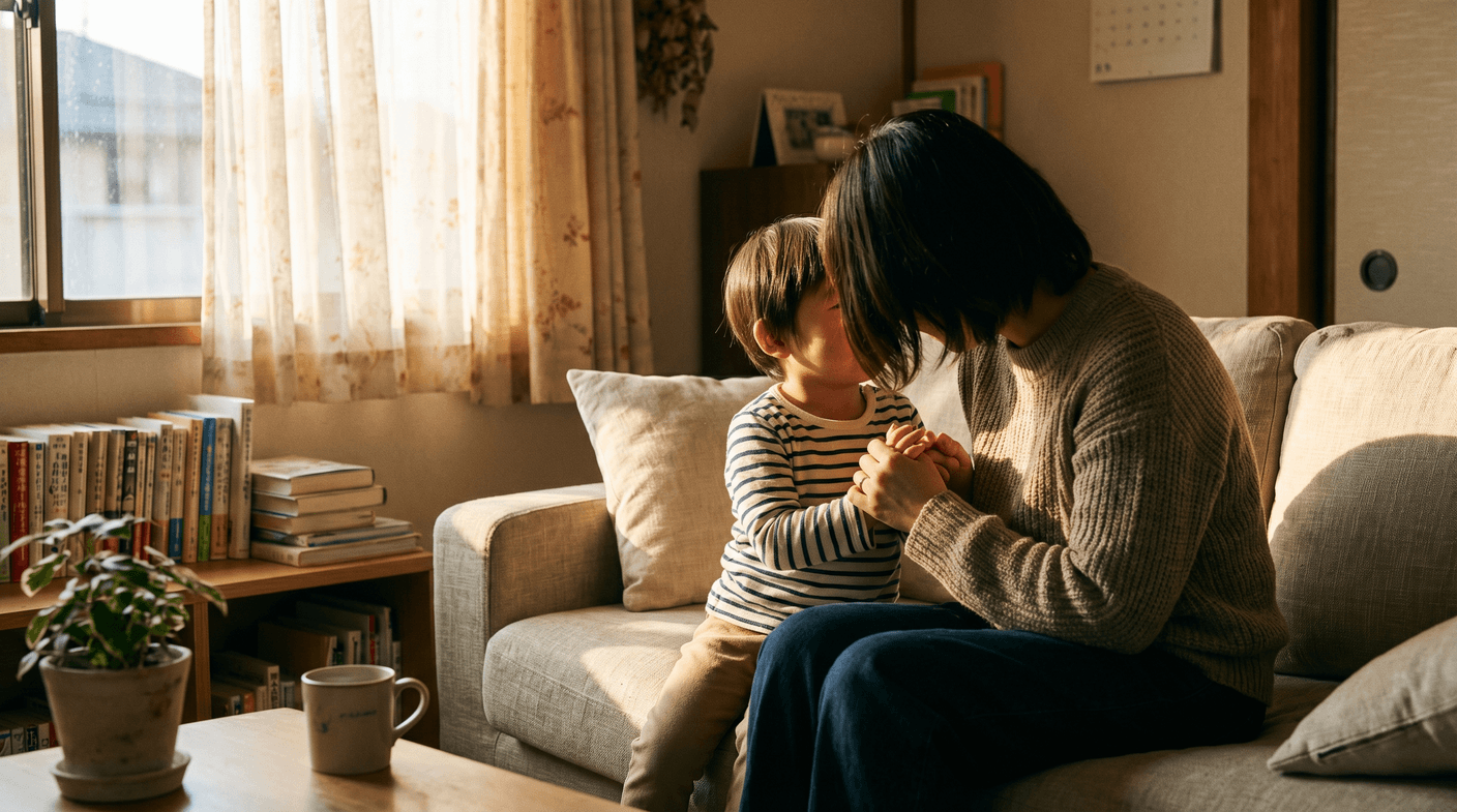 子どもの自己肯定感、「無条件の受容」が土台です